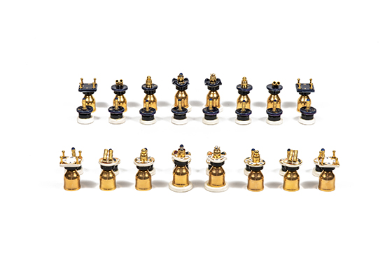 Hanukkah Chess Set, date unknown