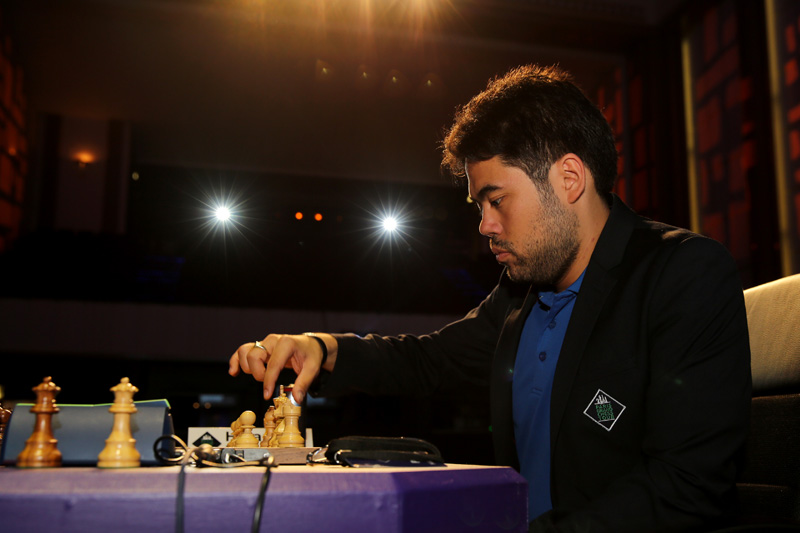 Hikaru Nakamura Competes during Rapid Day Two of the 2016 Paris Grand Chess Tour