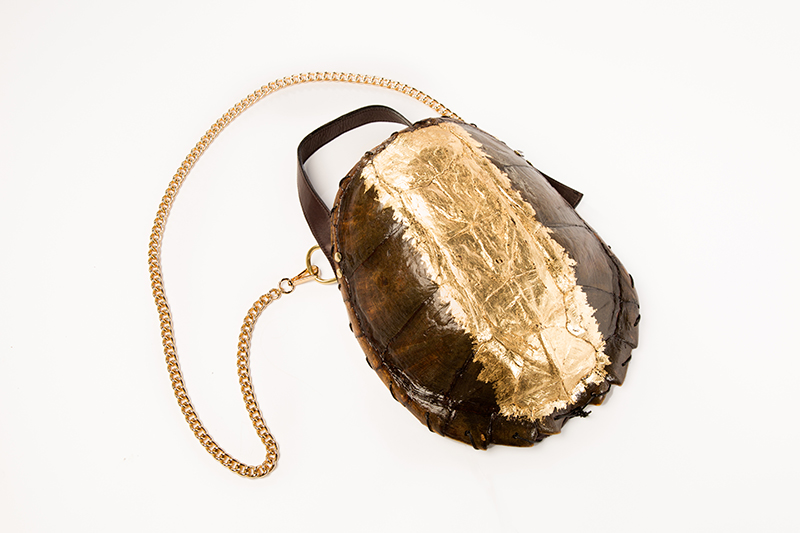 ALLISON MITCHELL, Turtle Shell Crossbody, 2017