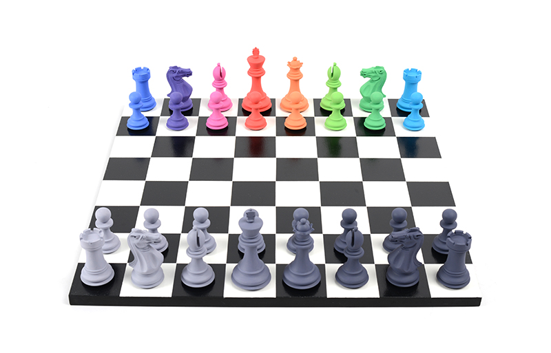 Tom Hackney, Retinal Chess Set, 2018