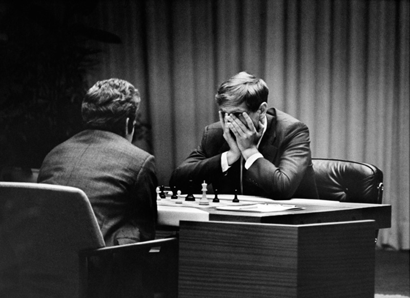 Harry Benson, Fischer vs. Spassky, Game One, Iceland