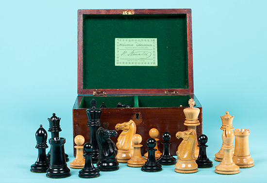 Jaques Reintroduction Chess Set, 2000