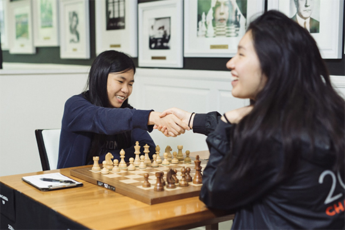 WIM Carissa Yip and WGM Jennifer Yu, 2018