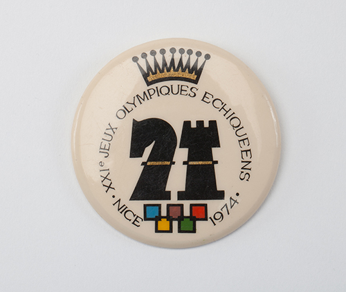 Pin from the 1974 Olympiad