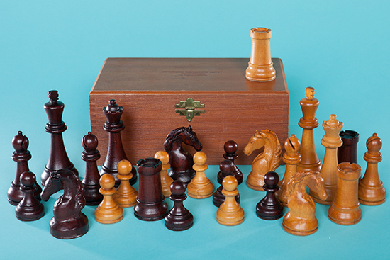 Steiner Master Chess Set, 1947