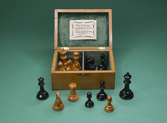 "The Craftsman" Staunton Pattern Chessmen, 1940s