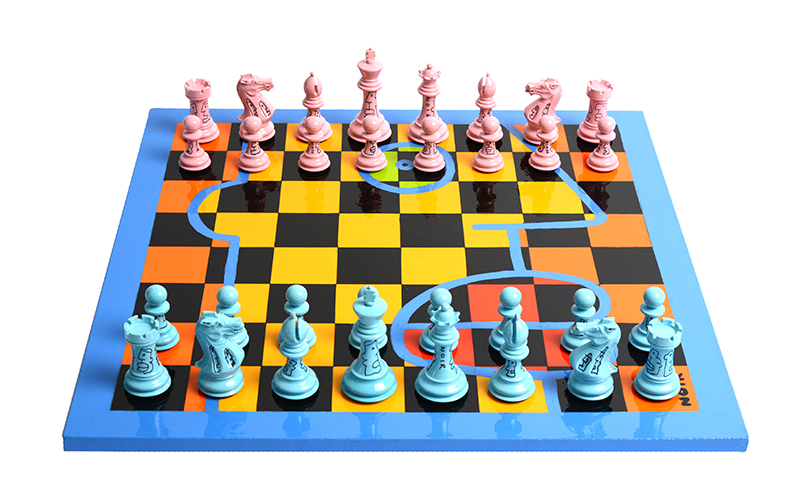 Thierry Noir, Chess Noir, 2018